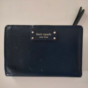 Kate Spade Bifold Navy Wallet